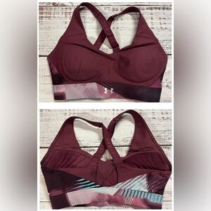 Under Armour Women's Maroon Sports Bra